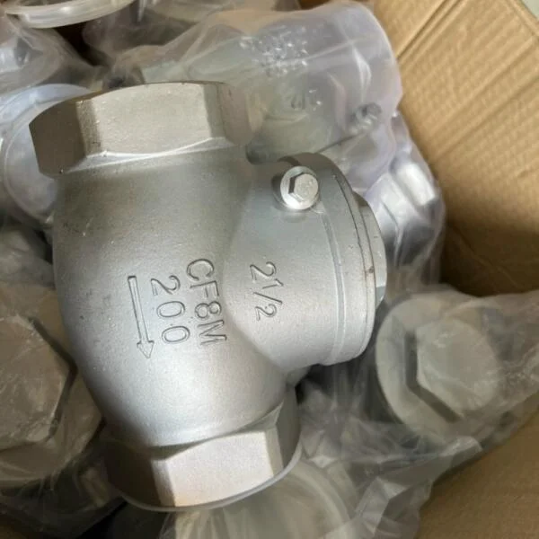 Van 1 chiều inox phi 60