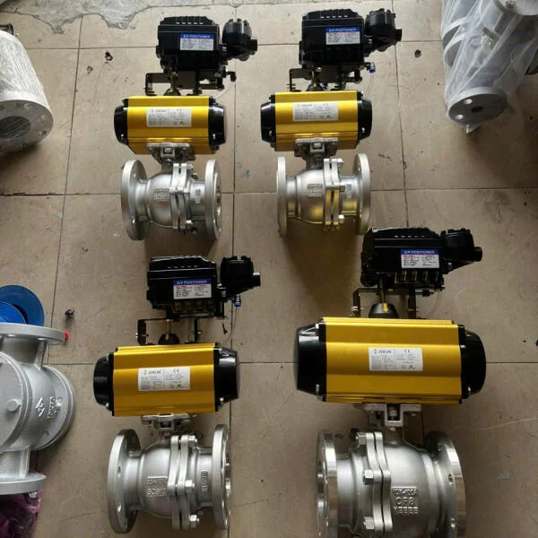 Van bi inox khí nén