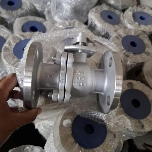 Van bi inox mặt bích