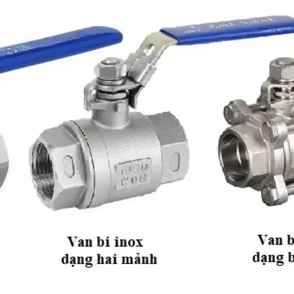 Van bi inox tay gạt