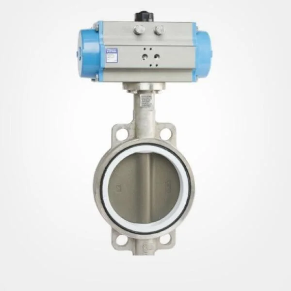 Van bướm điều khiển khí nén inox