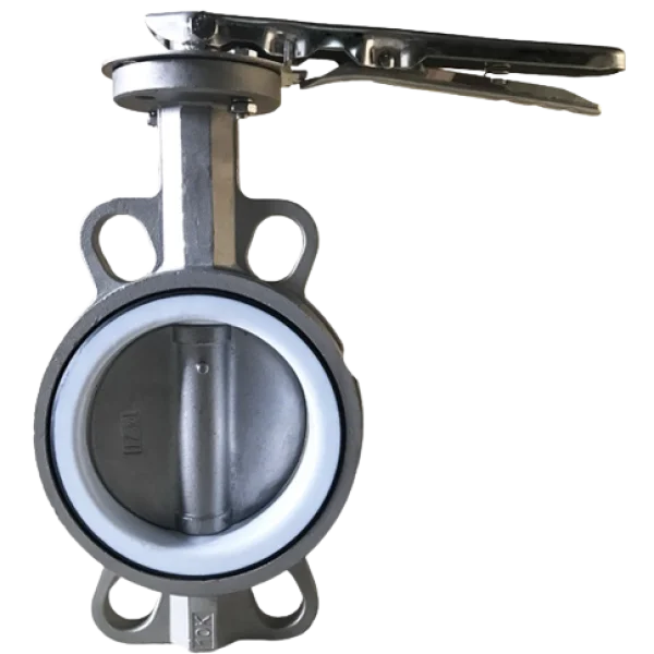 Van bướm inox tay gạt