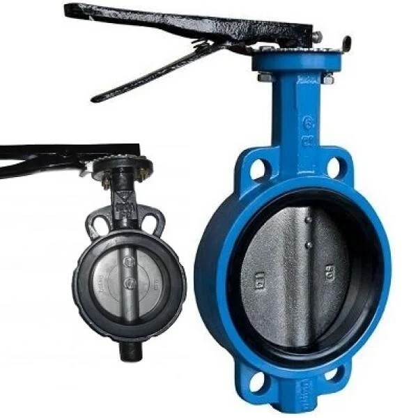 Van bướm thân gang cánh inox