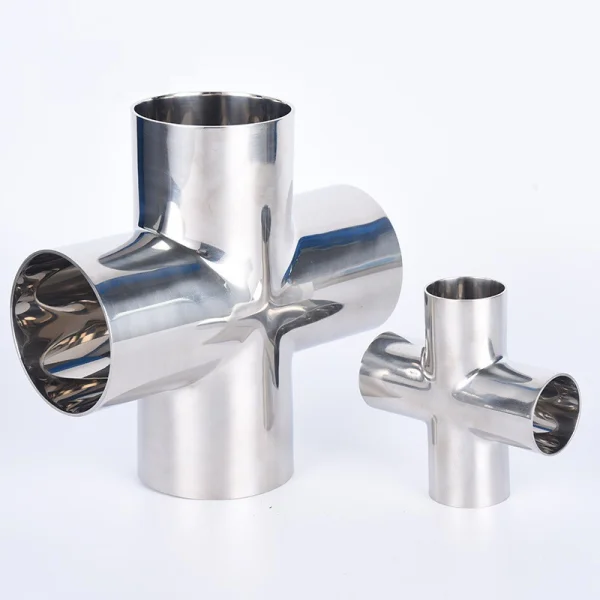 Van chữ thập inox