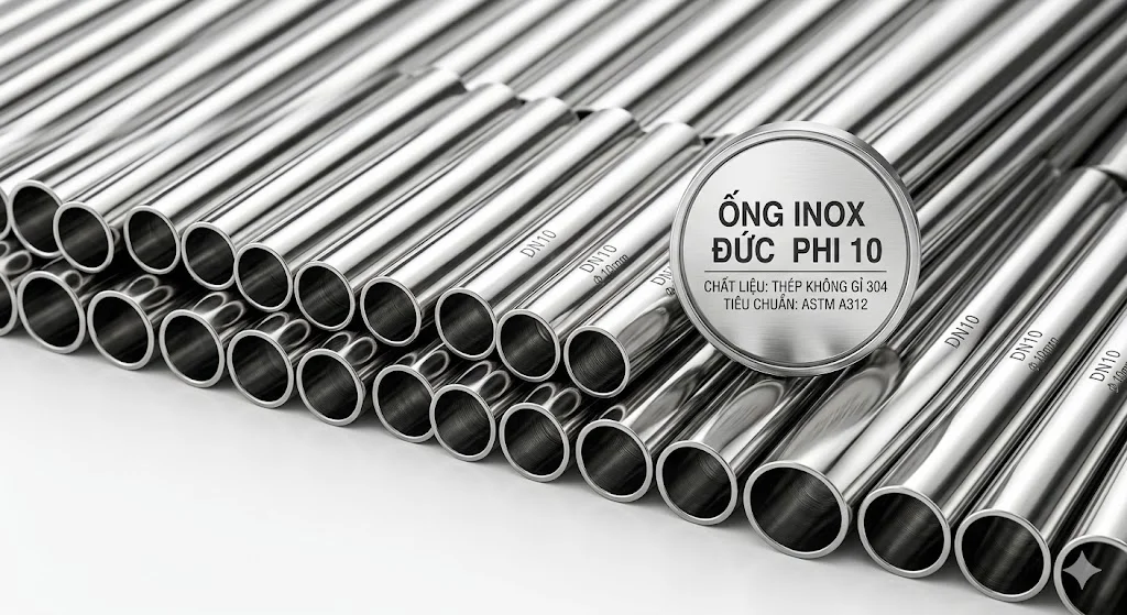 Tổng quan ngoại hình của ống inox