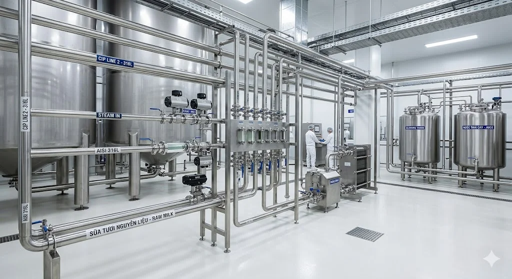 Ứng dụng của ống inox trong thực tế